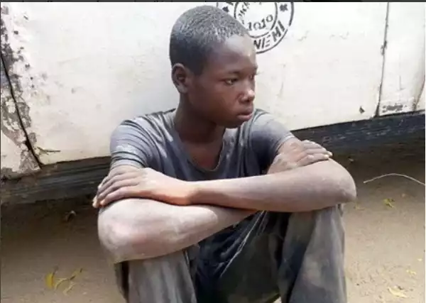 End Time!!! See Photo Of The 17yrs Old Boko Haram Suspect Who Claim To Have Killed 18 People